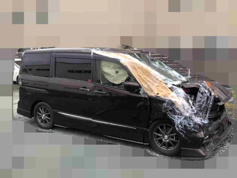 画像2342：H26年　レンジローバー　イヴォーク　事故車