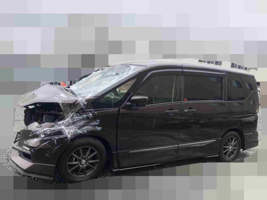 画像2344：H26年　レンジローバー　イヴォーク　事故車