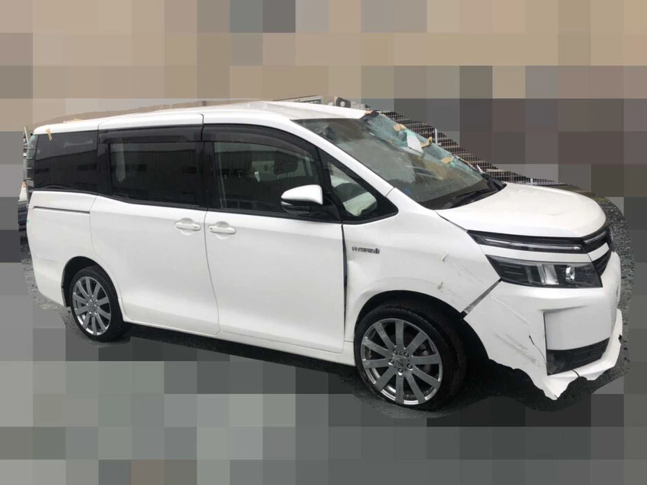 画像2418：H26年　レンジローバー　イヴォーク　事故車
