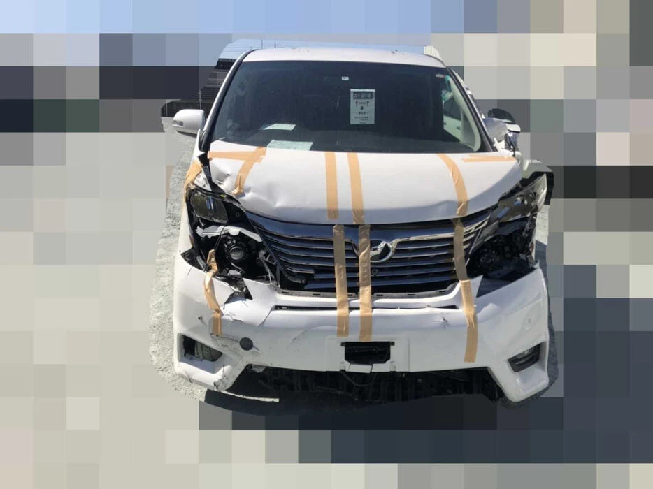 画像2427：H26年　レンジローバー　イヴォーク　事故車