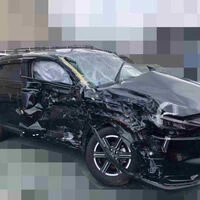 画像2432：H26年　レンジローバー　イヴォーク　事故車