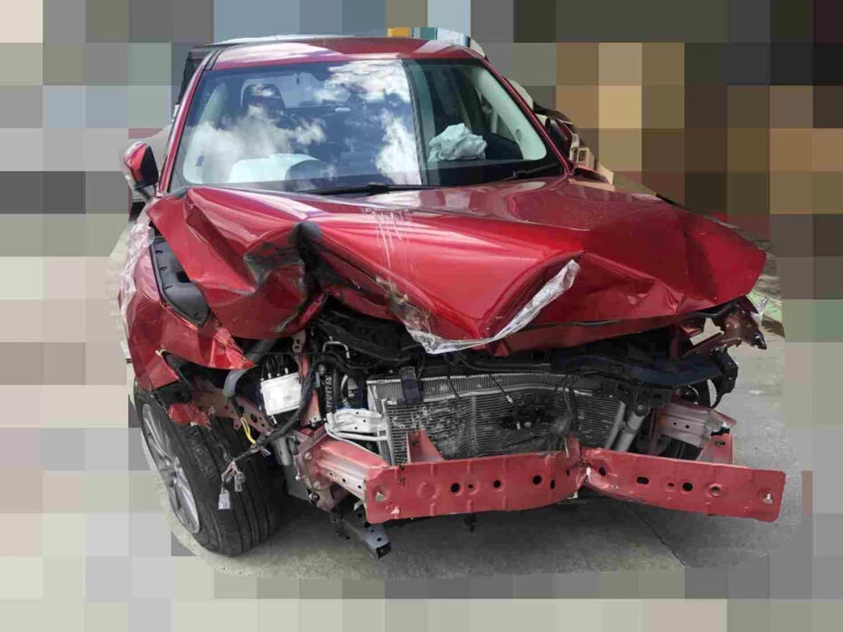画像2491：H26年　レンジローバー　イヴォーク　事故車