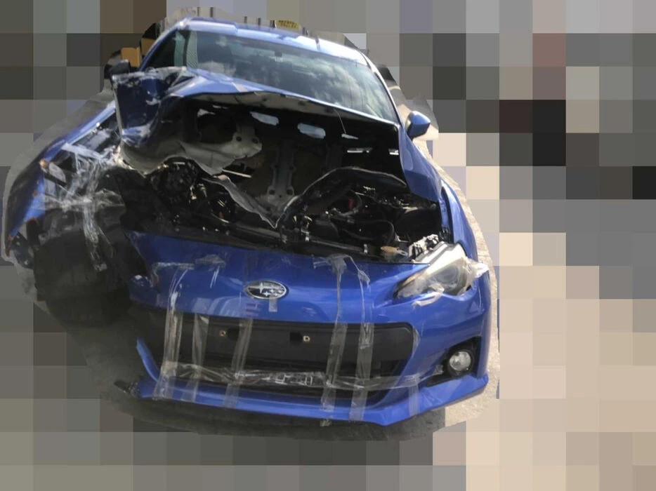 画像2507：H26年　レンジローバー　イヴォーク　事故車
