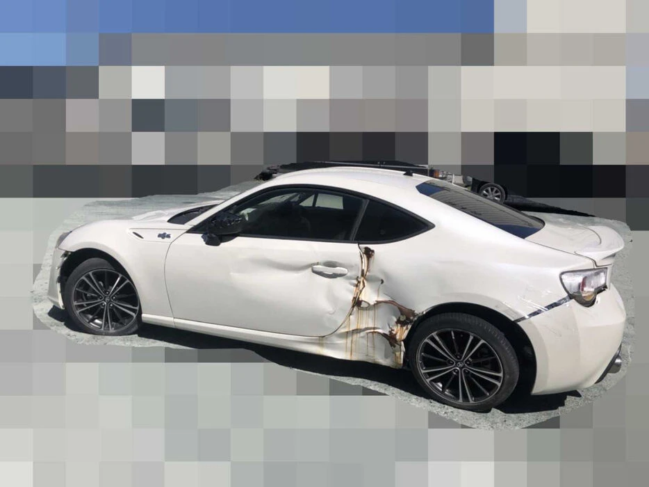 画像2540：H26年　レンジローバー　イヴォーク　事故車