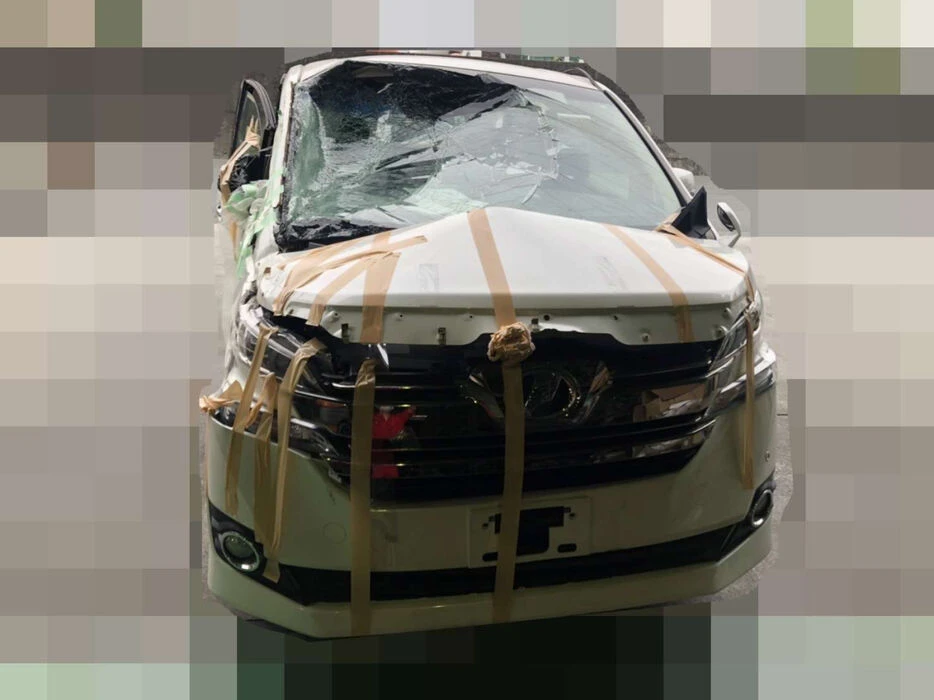 画像2597：H26年　レンジローバー　イヴォーク　事故車